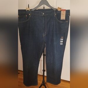 Men's Blue JeansLevi’s 559 Relaxed Straight Jeans W48 L32 Big & Tall NWT Stretch